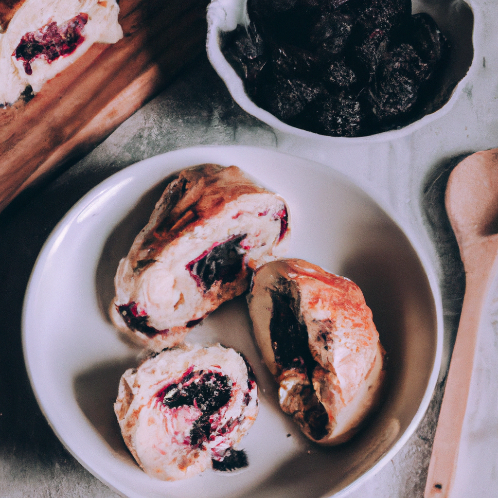 Blackberry Cream Scones
