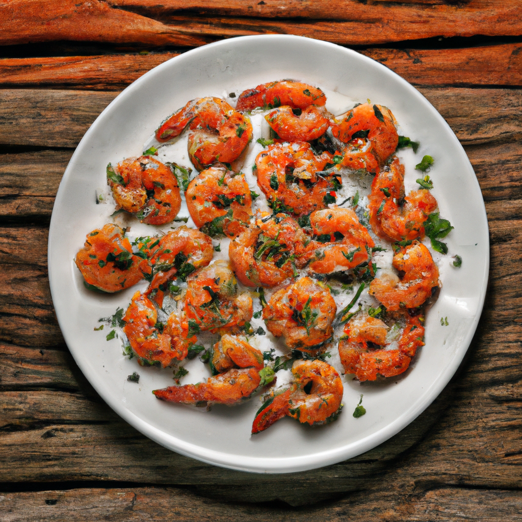 Lemony Garlic Shrimp