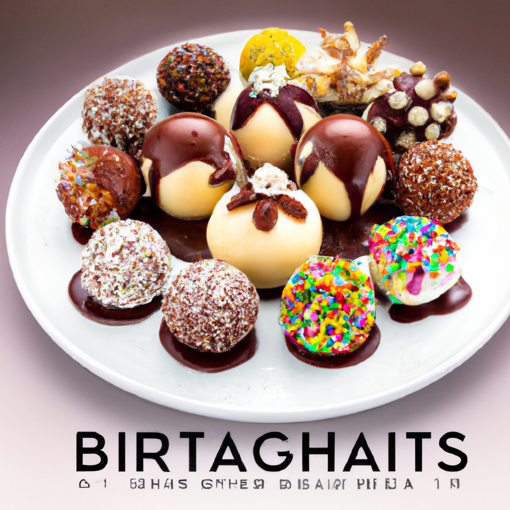 Chocolate Dipped Marzipan Balls