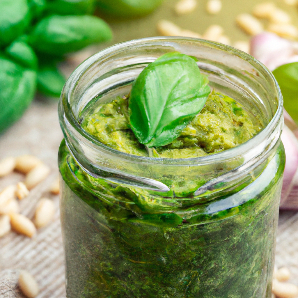 Fermented Basil Pesto
