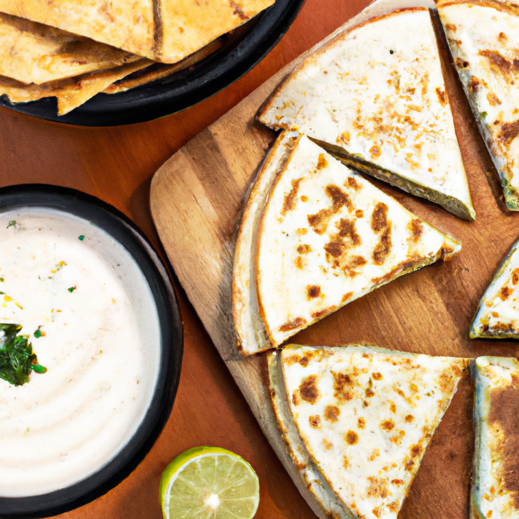 Crabmeat Quesadillas