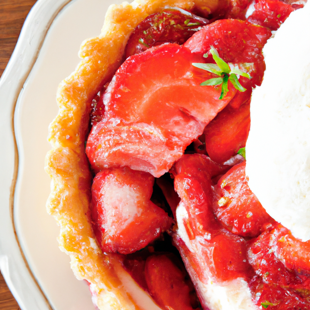 High As The Heavens Strawberry Pie