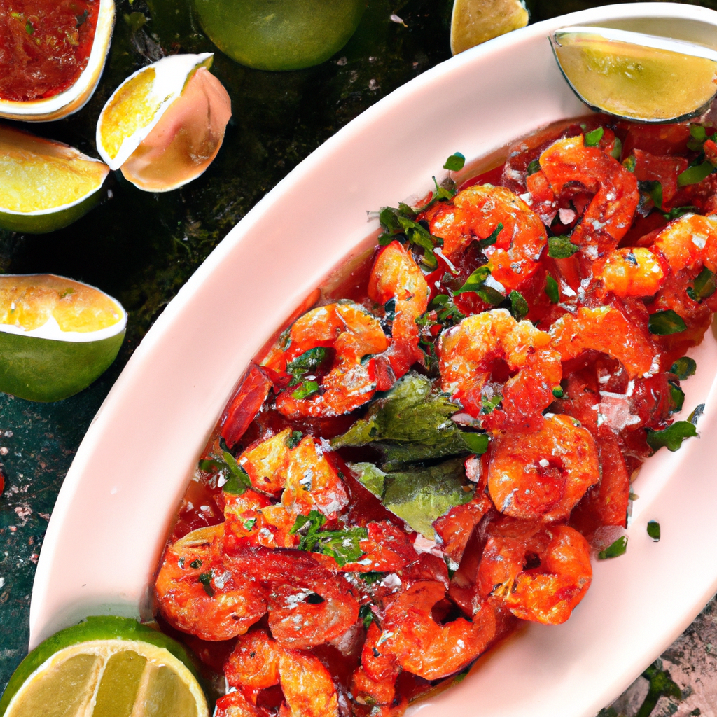 Aunt Chiladas Margarita Shrimp