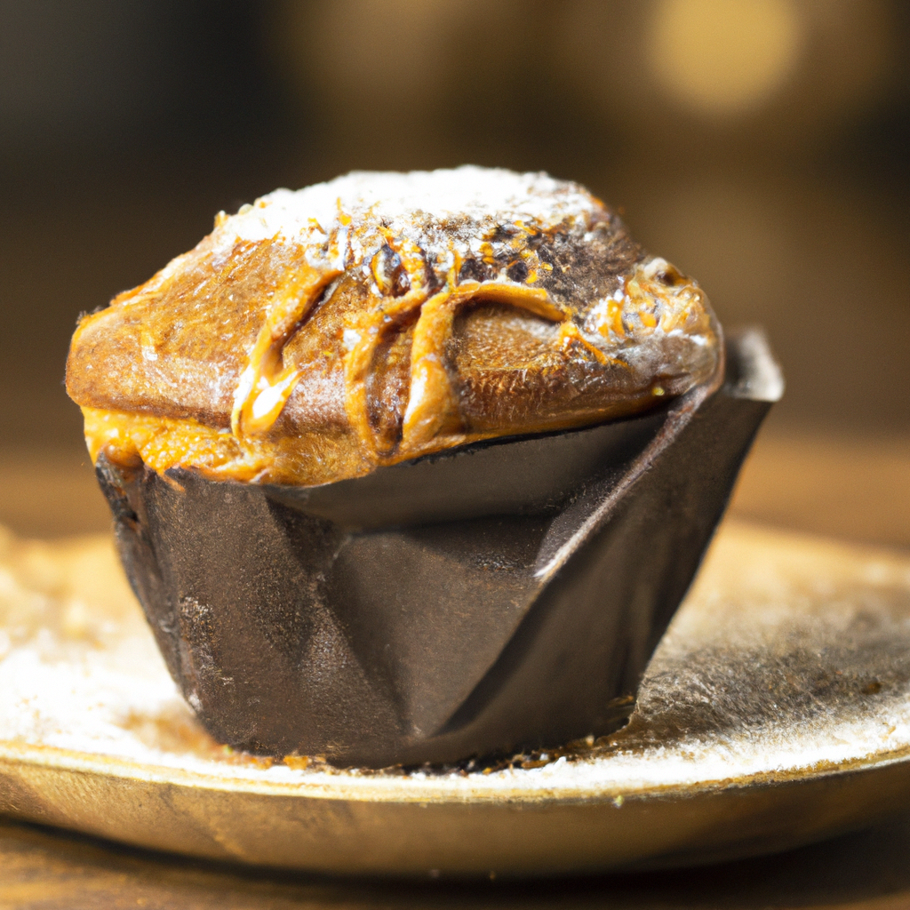 Fudge Filled Peanut Butter Muffins