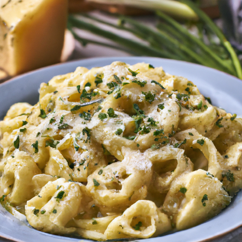 Chive Cheese Noodles