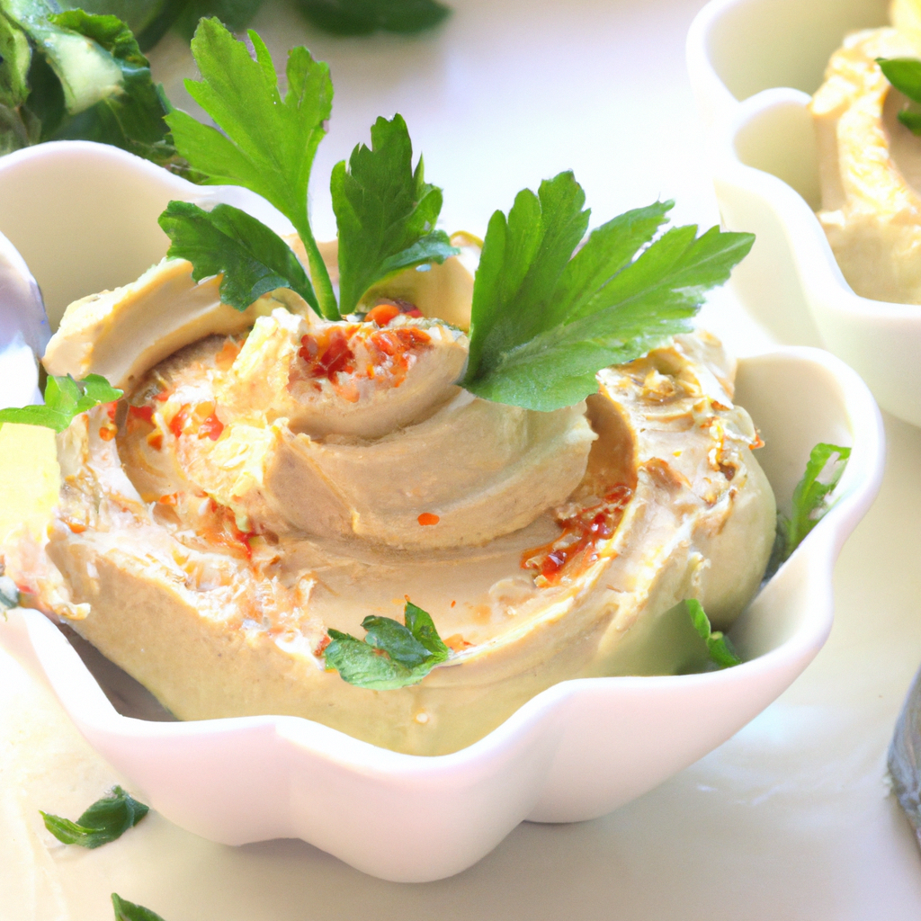 Avocado Hummus And Bell Pepper