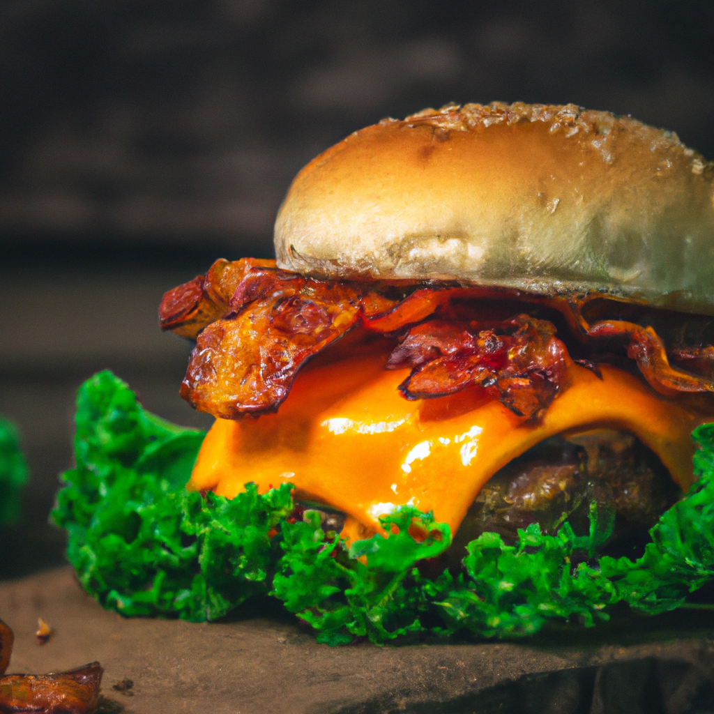 Bacon Stuffed Burgers