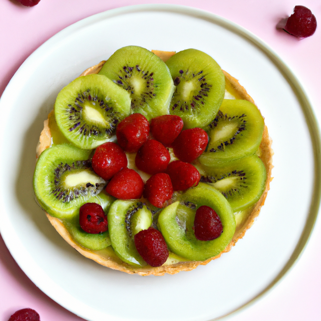 Raspberry Kiwi Tart