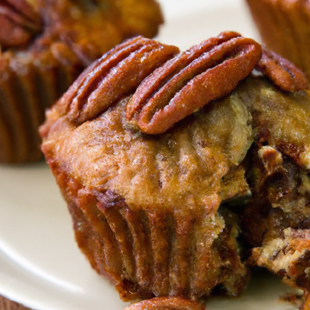 Caramel Pecan Upside Down Muffins