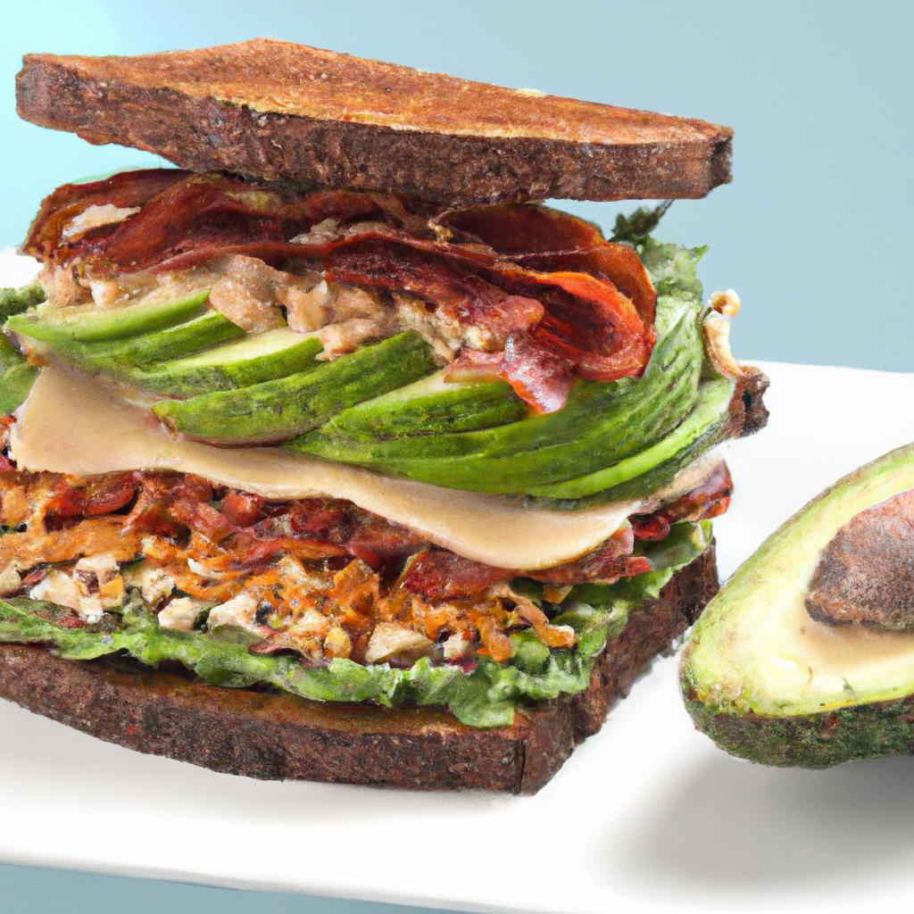 Avocado Bacon Sandwiches