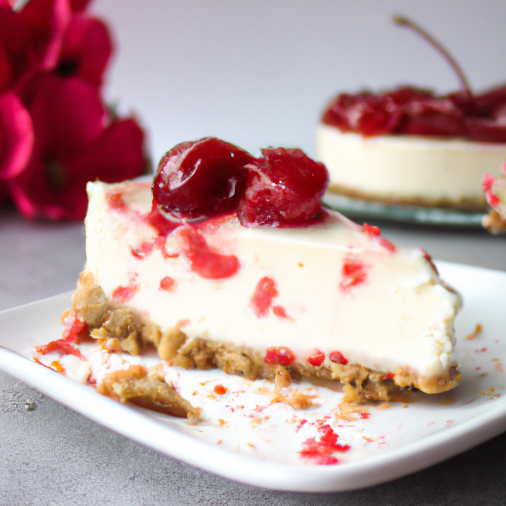 Merry Cherry Cheesecake Bars