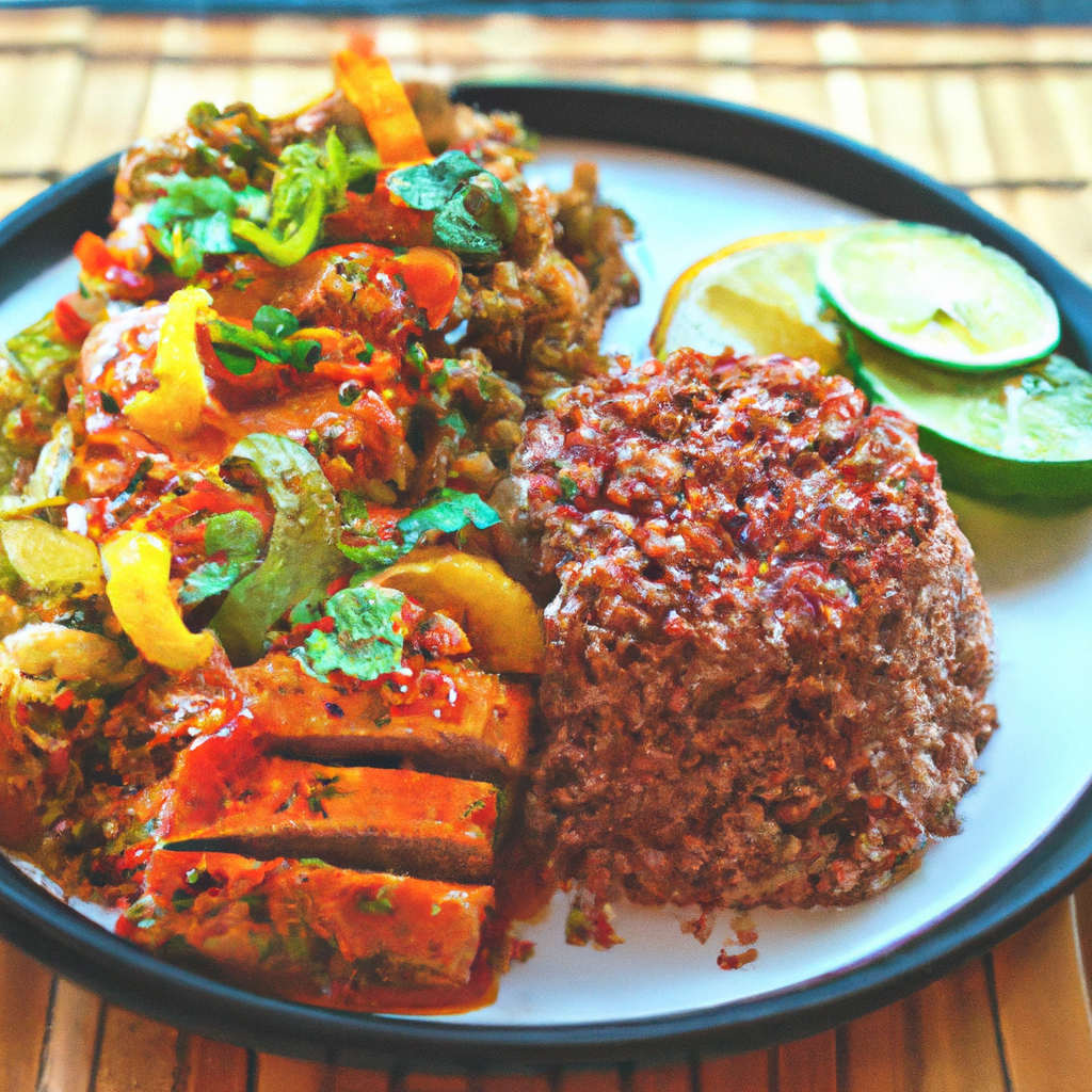 Carne Asada Style Tempeh With Southwest Quinoa Pilaf
