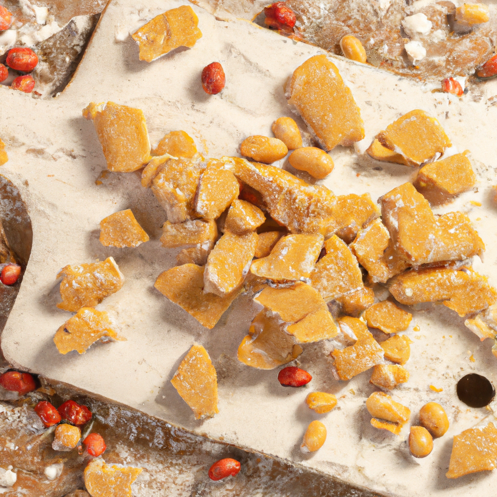 Christmas Peanut Brittle