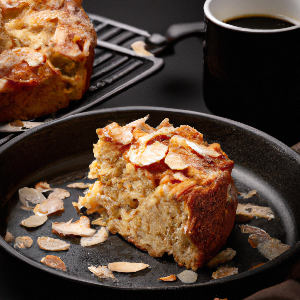 Almond Skillet Coffee Cake