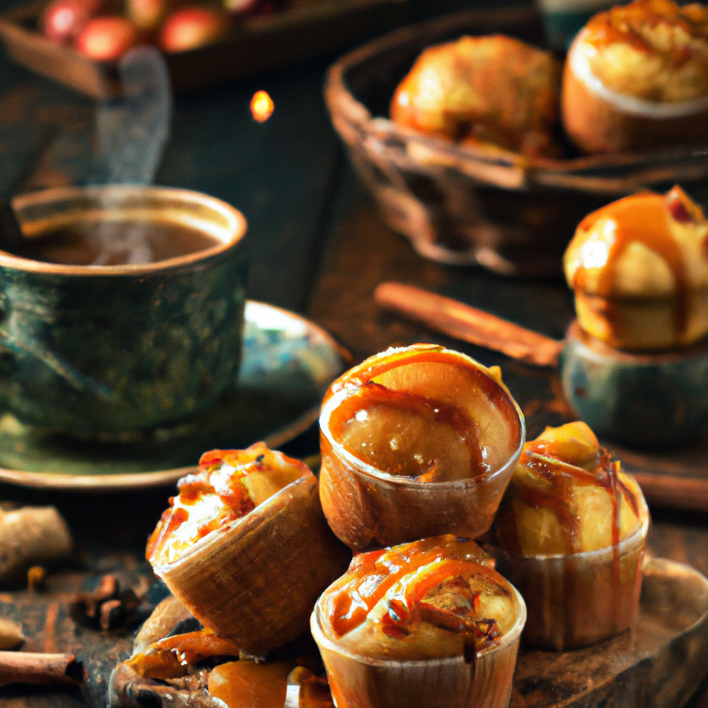Caramel Apple Muffins
