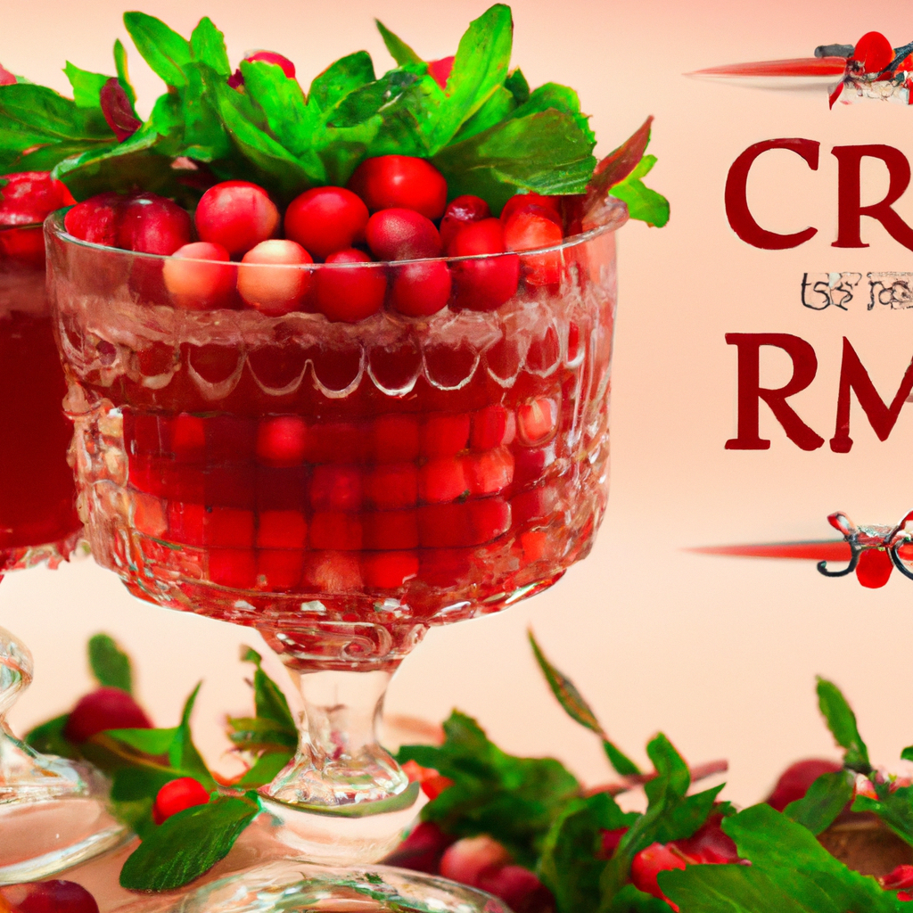 CRANBERRY  PUNCH  FOR  THANKSGIVING