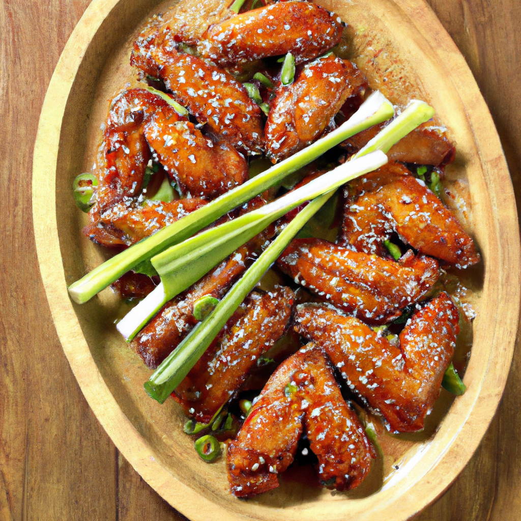 Honeyed Chicken Wings