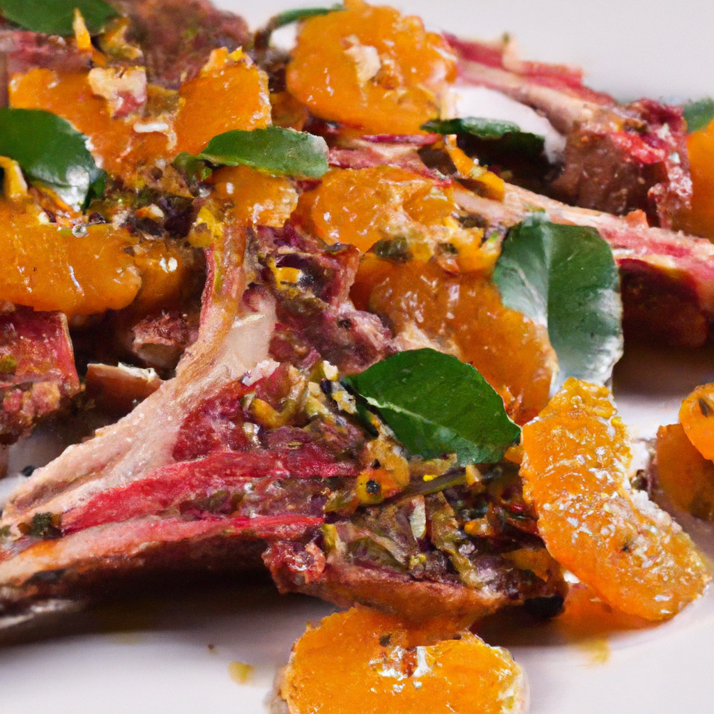 Leg Of Lamb With Tangerine Sauce