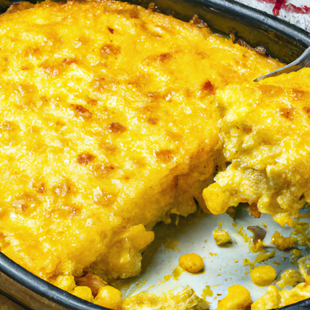 Awesome And Easy Creamy Corn Casserole