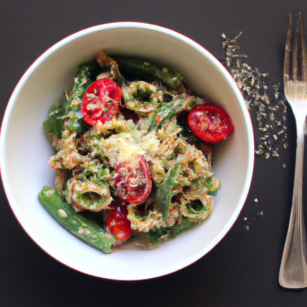 Pesto With Quionoa Pasta Noodles