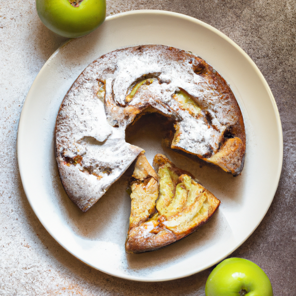 Whole Wheat Apple Cake
