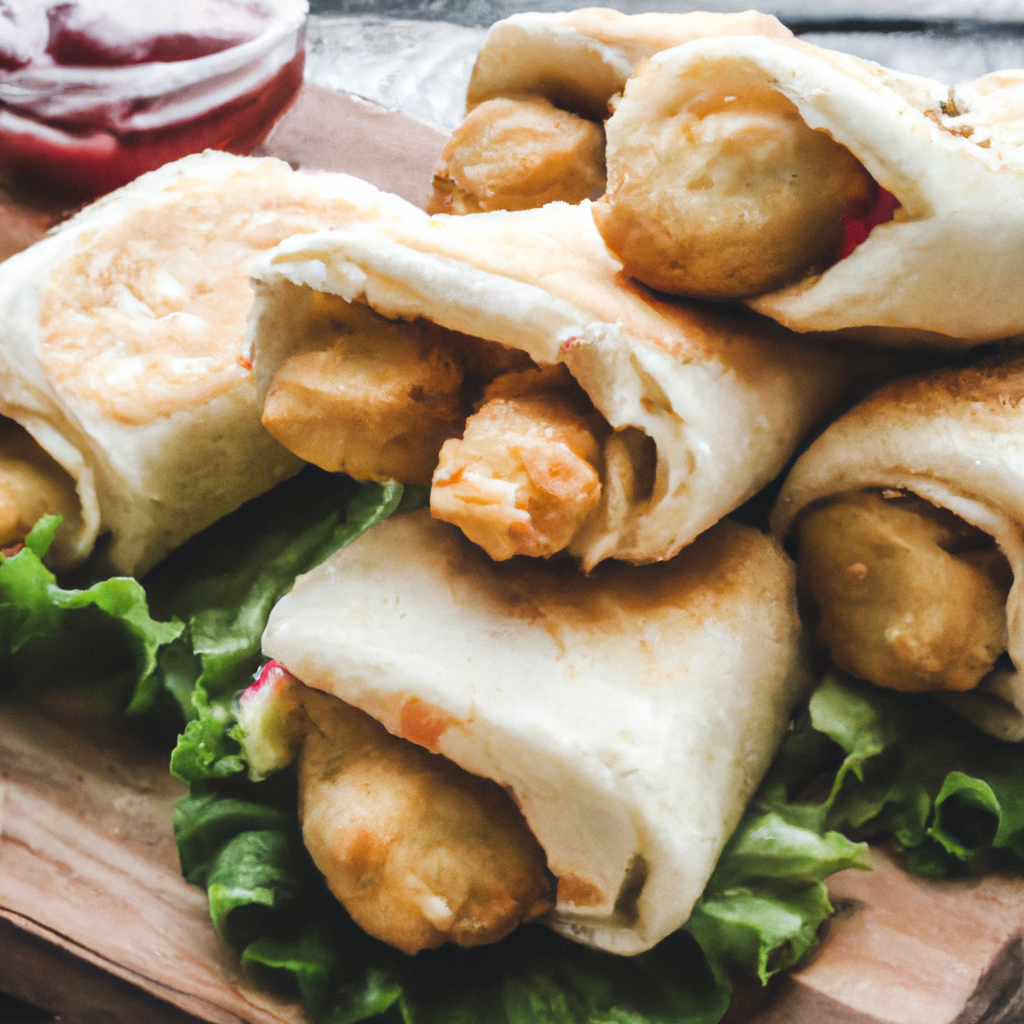 Chicken Nugget Wraps