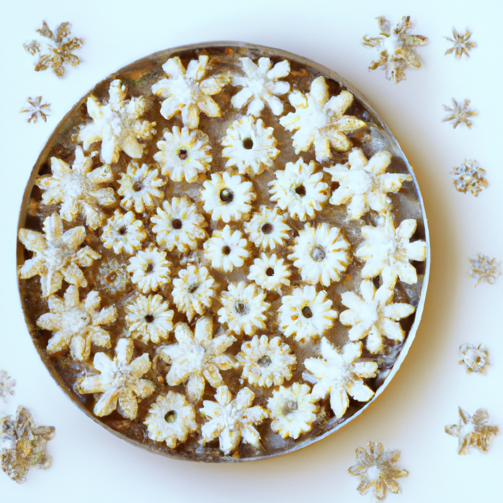 Snöstjärnor Snowflake Cookies