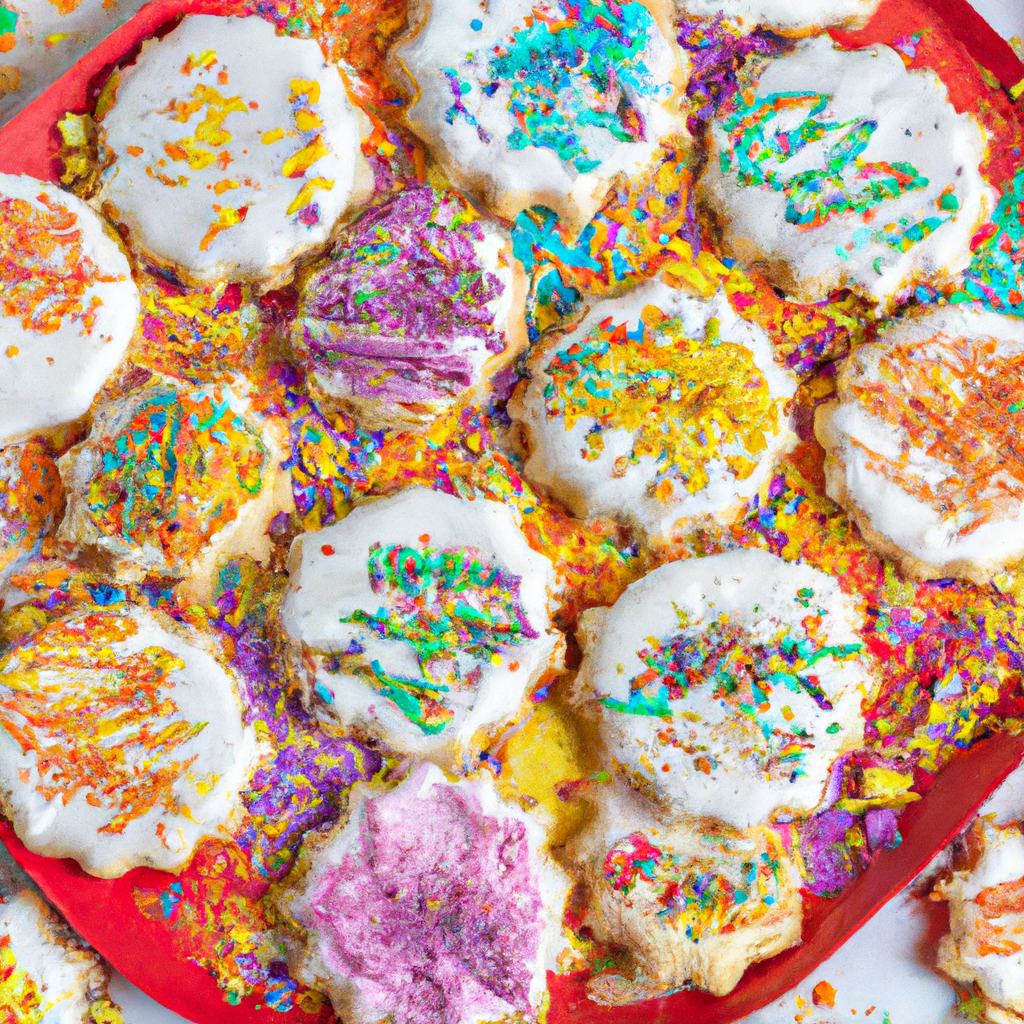 Self Frosting Anise Cookies