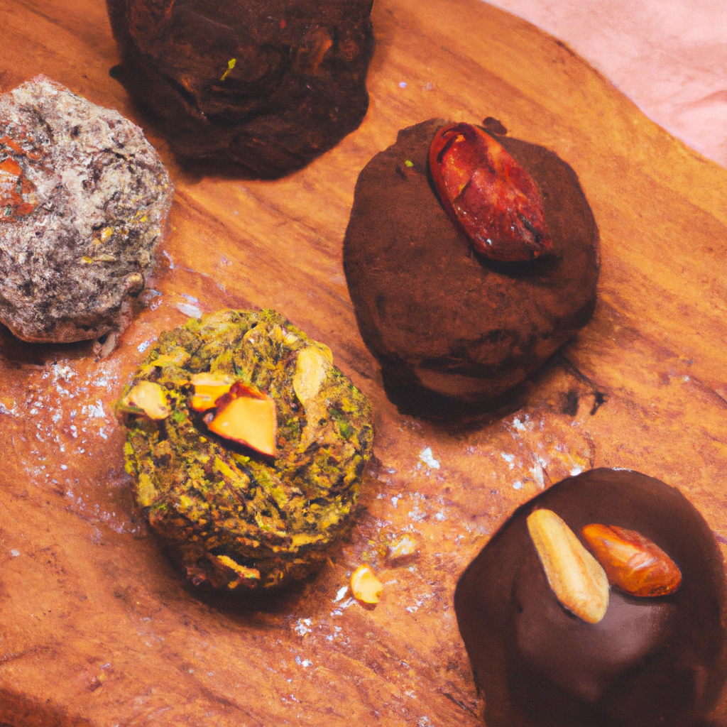 Nutty Goat Cheese Chocolate Truffles