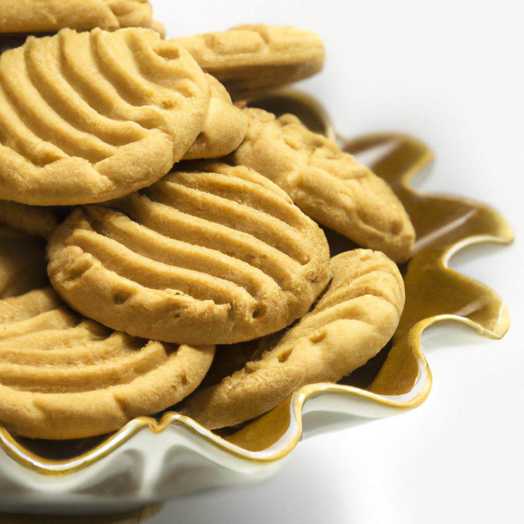 Peanut Butter Spritz Cookies