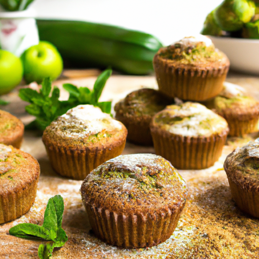 Wheat Free Zucchini Muffins