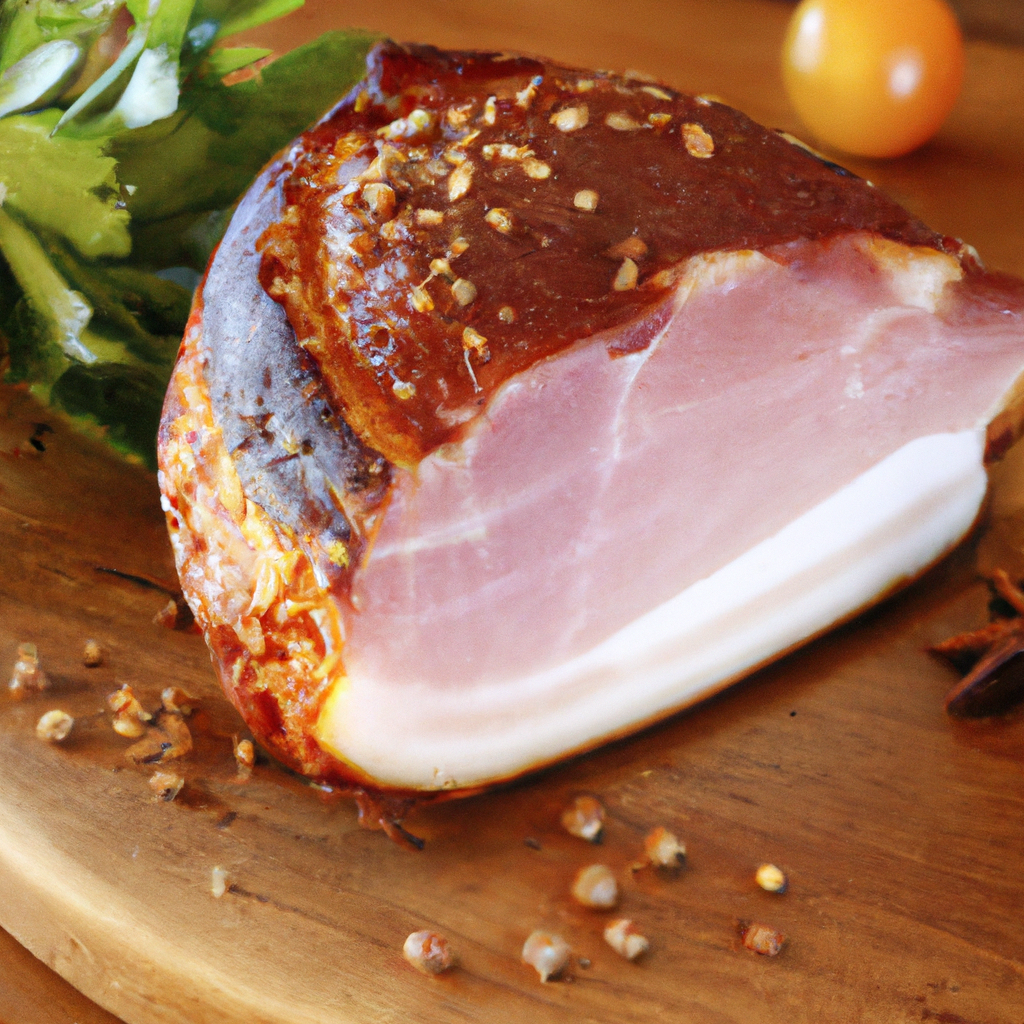 Country Ham With Brown Sugar Coating
