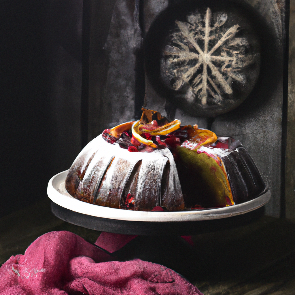 Julglöggtårta Mulled Wine Cake