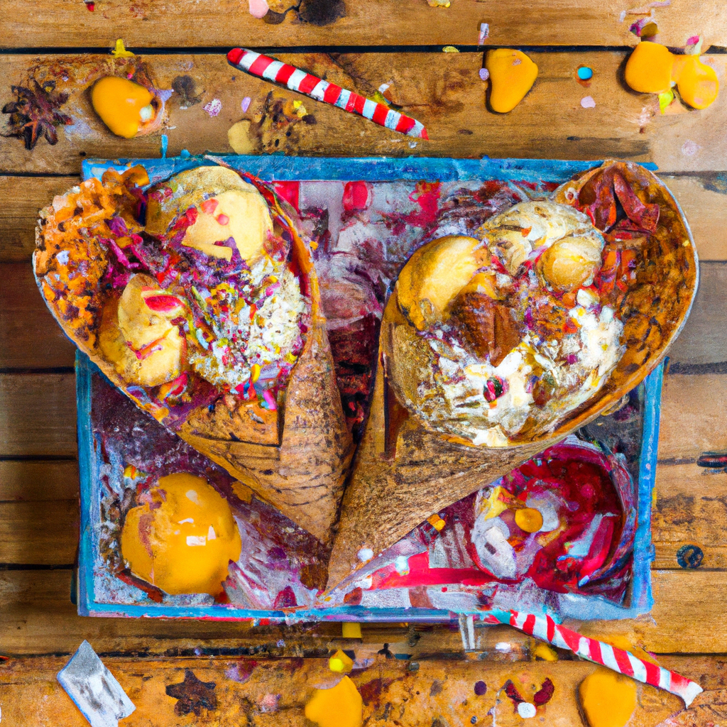 Eiswaffeln