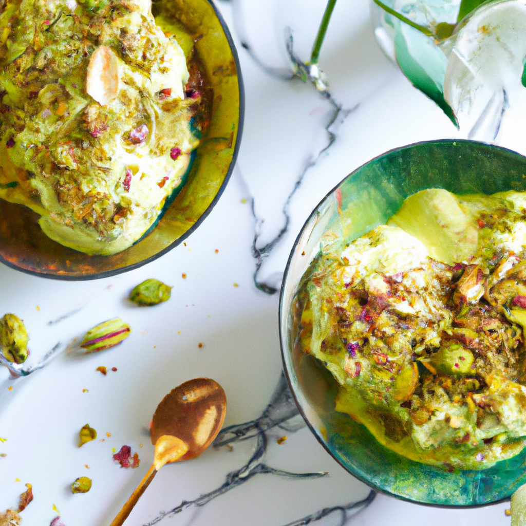 Frozen Pistachio Dessert