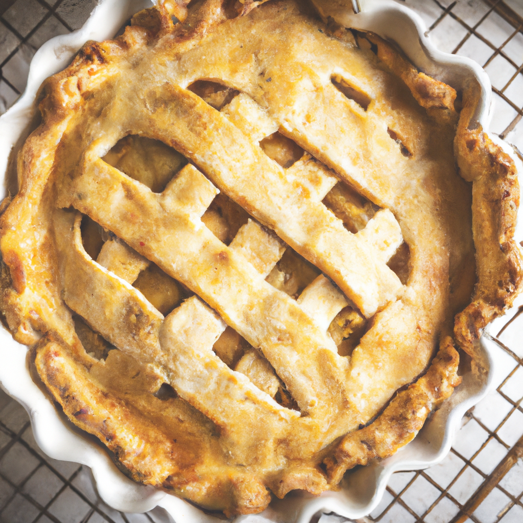 Cheddar Crust Apple Pie