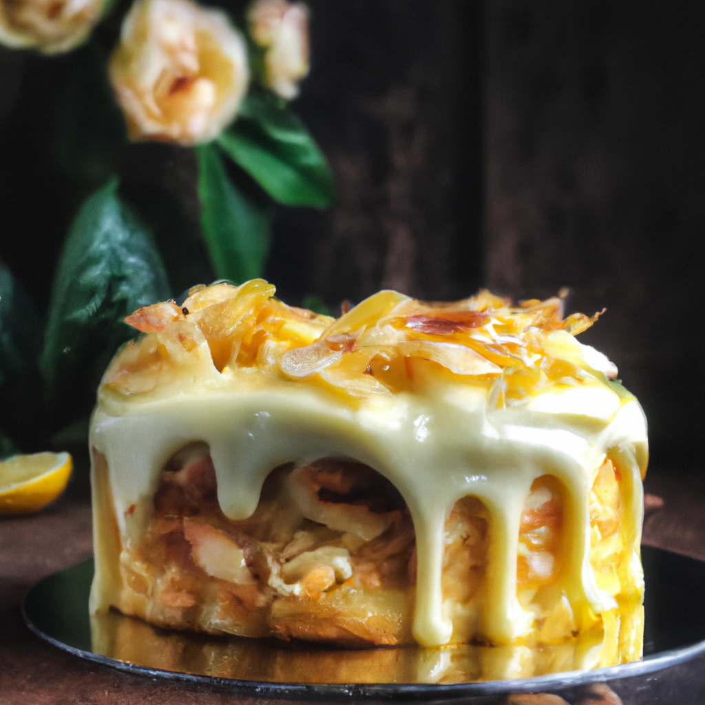 Lemon Butter Layers With Nut Crunch