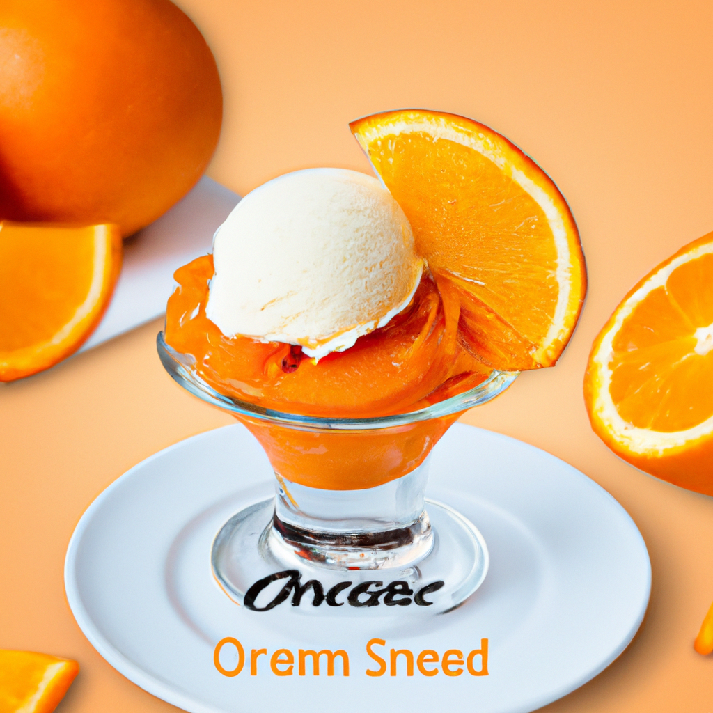 Orange Ice Cream Recipe