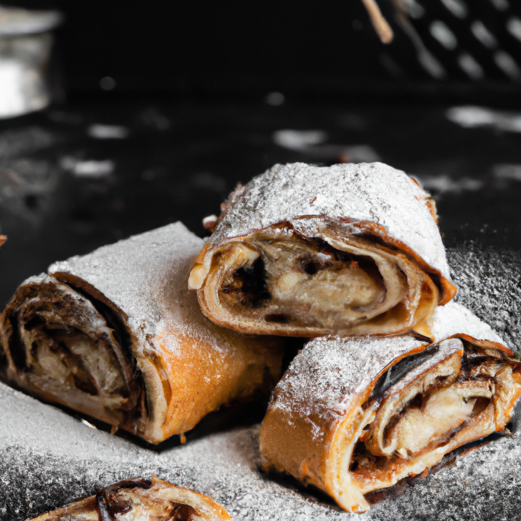čokoládový Závin Chocolate Strudel