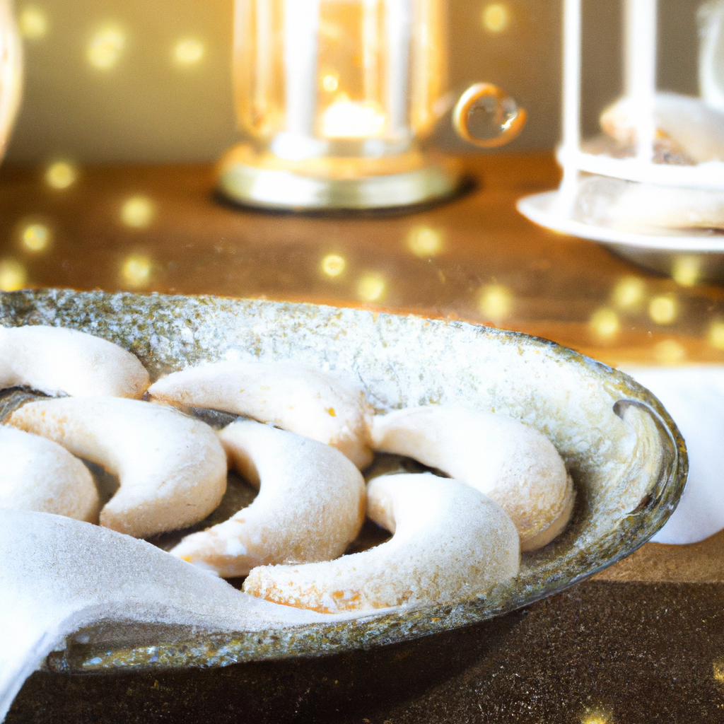 Vanilkov&eacute; Rohl&iacute;čky Vanilla Crescent Cookies