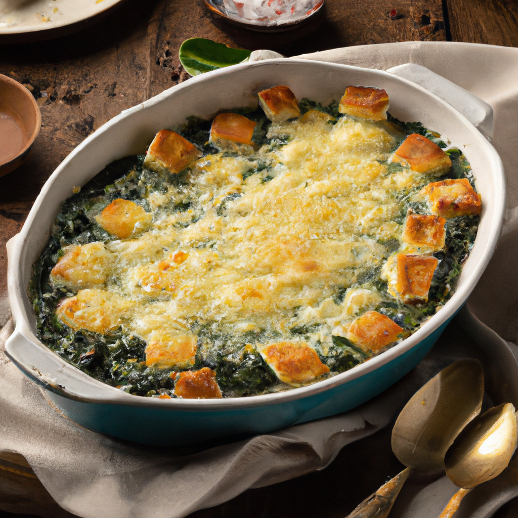 The Best Spinach Gratin Recipe Ever Everyday Dishes
