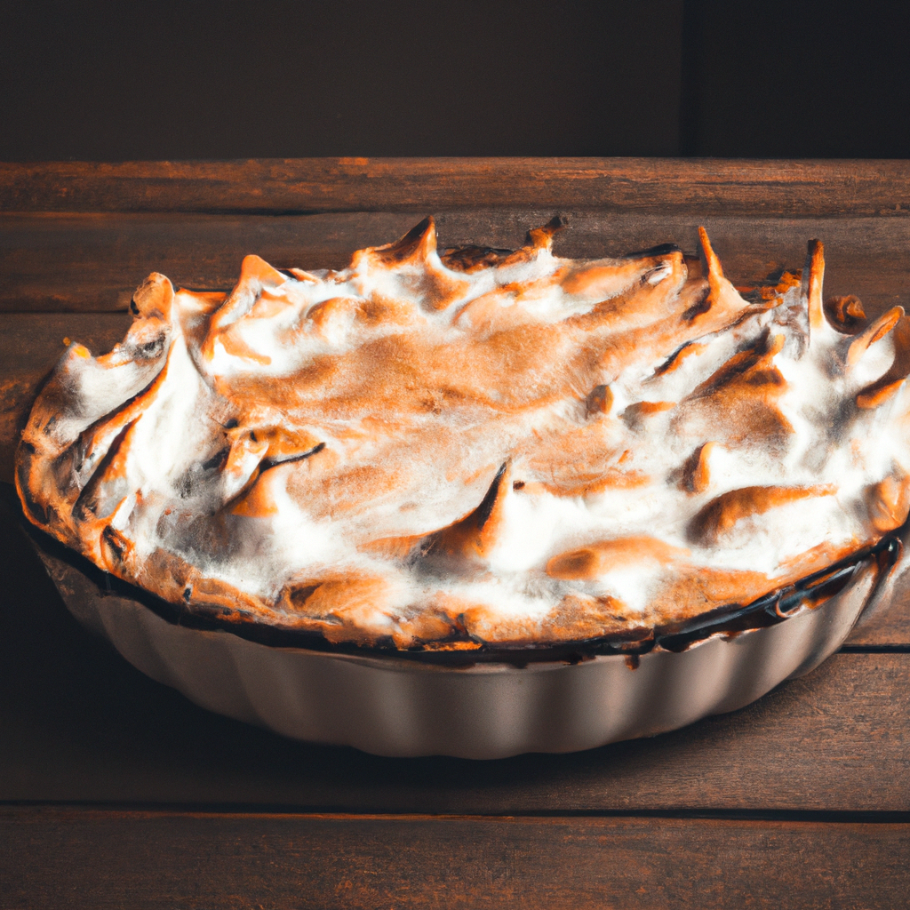 Baked Alaska Fudge Pie