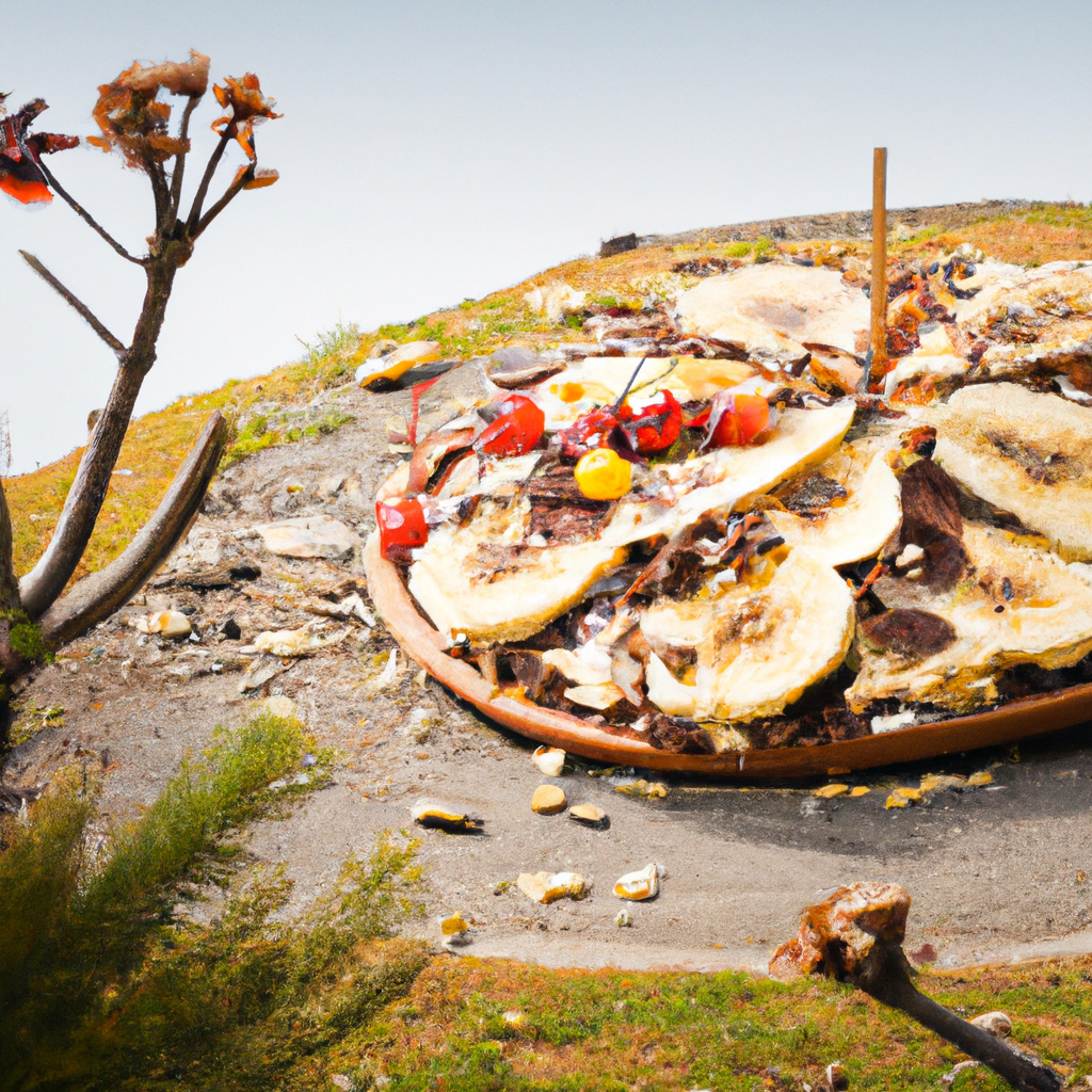 Banana Split Brownie Pizza
