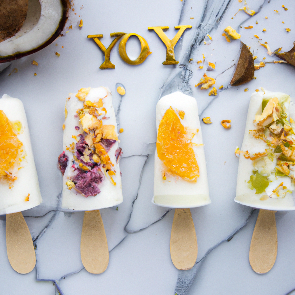 Frozen Yogurt Pops