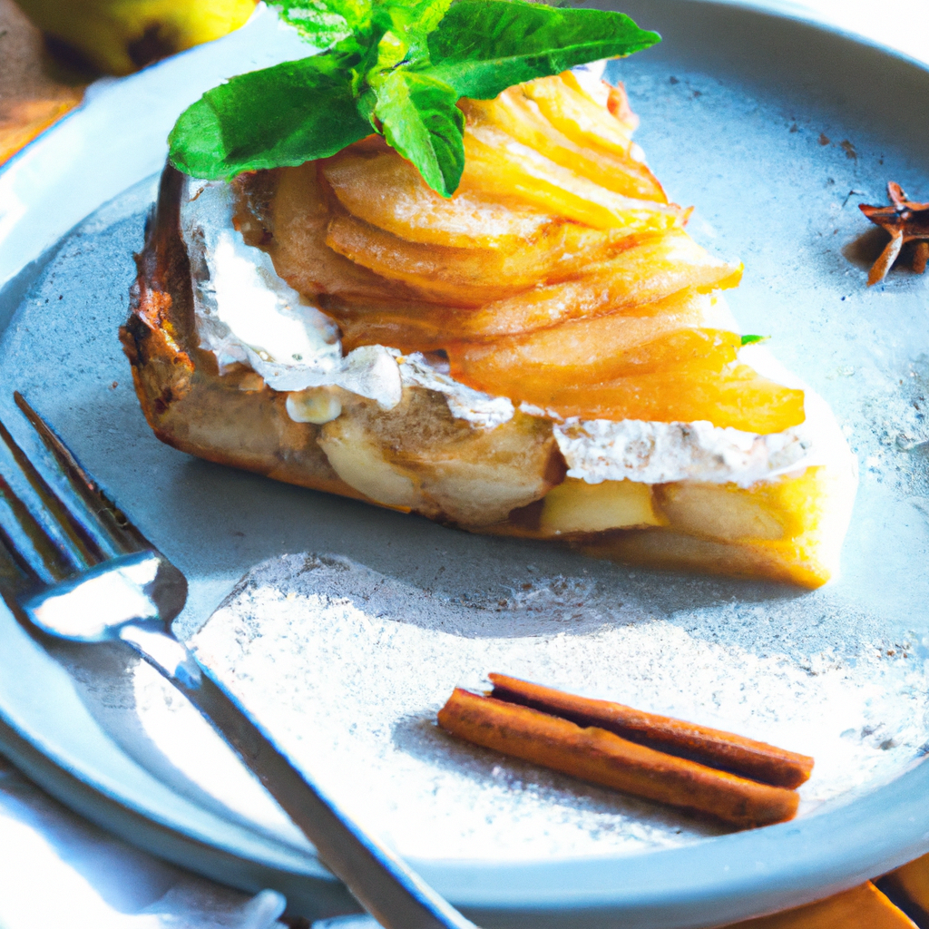 Good Living For Breakfast Pear Yogurt And Feta Frittata
