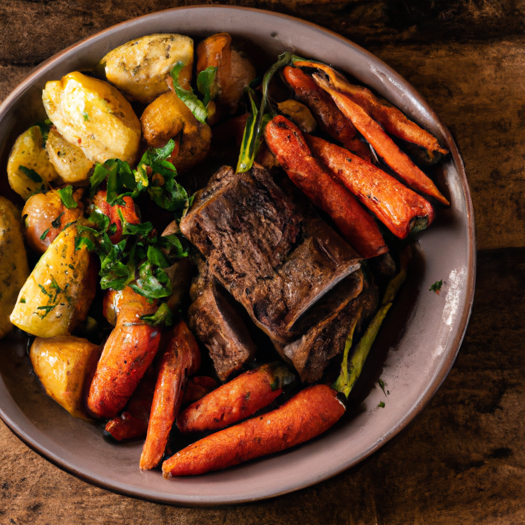 Tender Bottom Round Roast Recipe Easy 1 Pot Beef Dinner