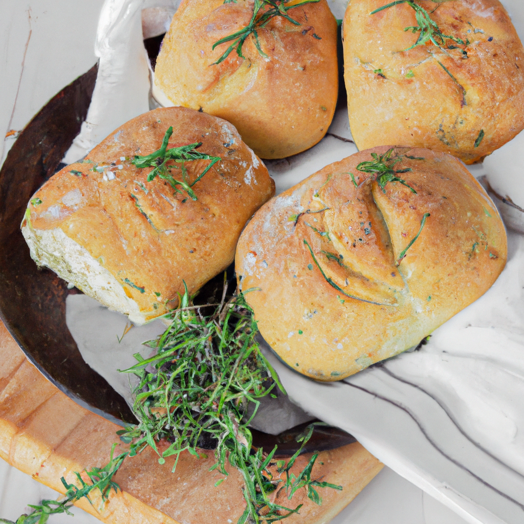 411 West Italian Cafe Herb Rolls