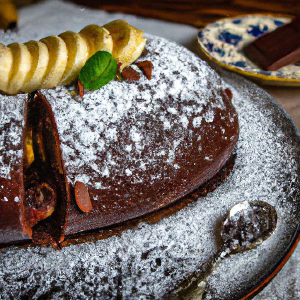 Bananen Schoko Kuchen