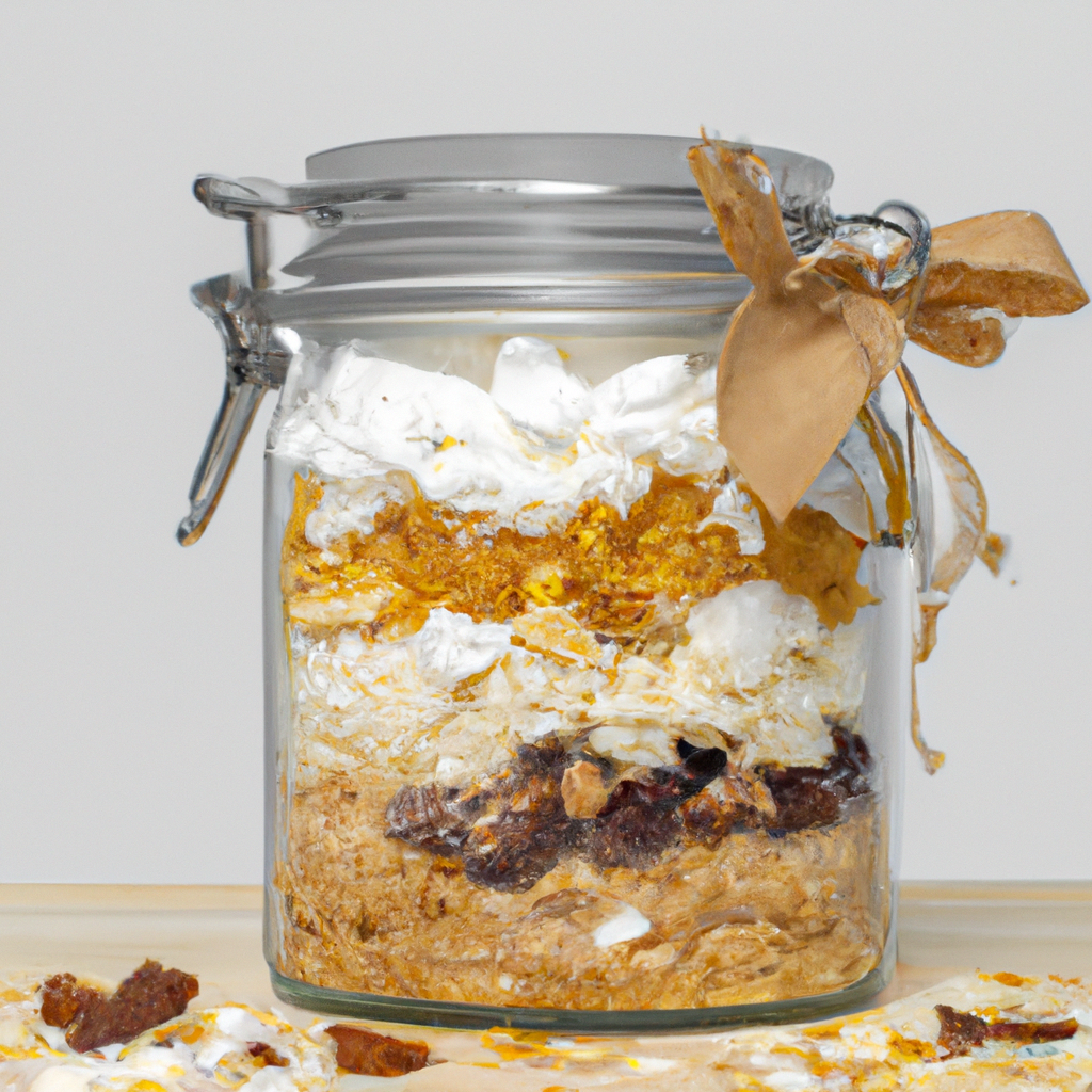 Choco Vanilla Nut Bar Mix In A Jar