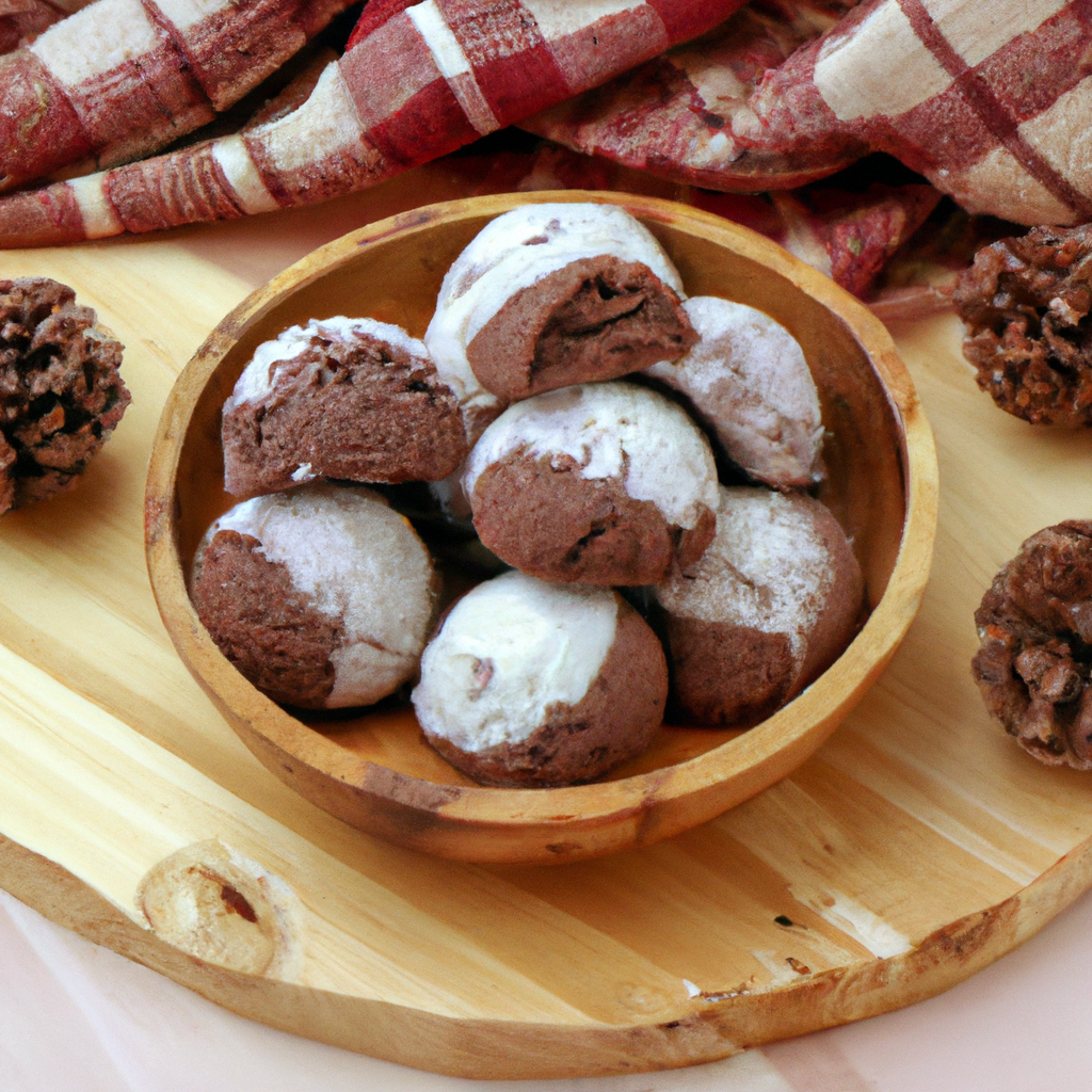 Aunt Beths Chocolate Farfel Cookies